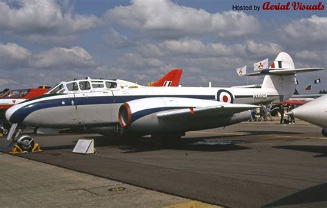 Aerial Visuals Airframe Dossier Gloster Meteor T7 Sn Wa662 Rae