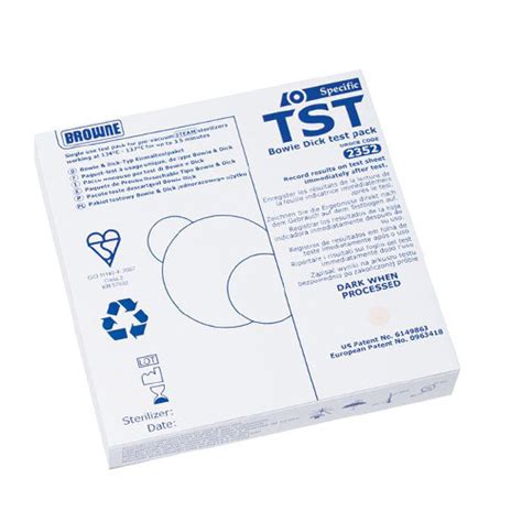 Steris Tst Single Use Bowie Dick Test Pack Uae