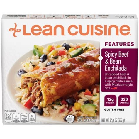 Lean Cuisine Features Spicy Beef And Bean Enchilada Frozen Meal 9 63 Oz Smith’s Food And Drug