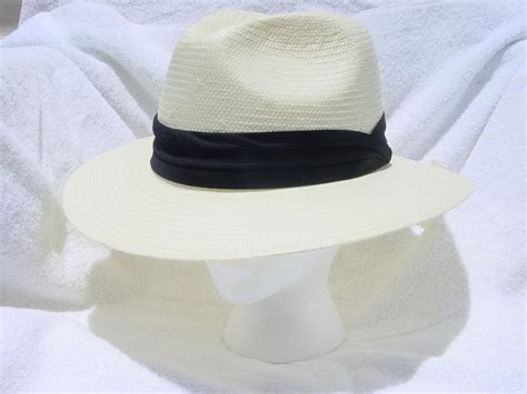 Mens Straw Fedora Golf Hat Clothing