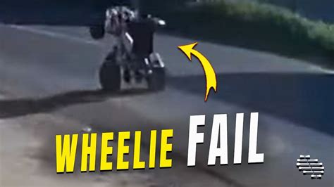 Guy Failed Trying To Do A Wheelie On His Atv Youtube