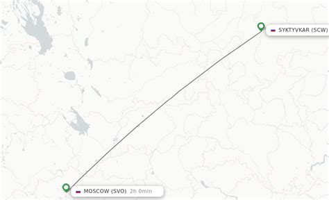 Direct Non Stop Flights From Syktyvkar To Moscow Schedules