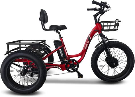 Emojo Caddy Pro Trike Triciciclo El Ctrico Para Adultos Bater A