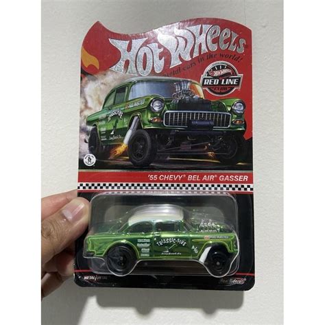 Jual Hot Wheels Rlc 55 Chevy Bel Air Gasser Triassic Five Shopee Indonesia