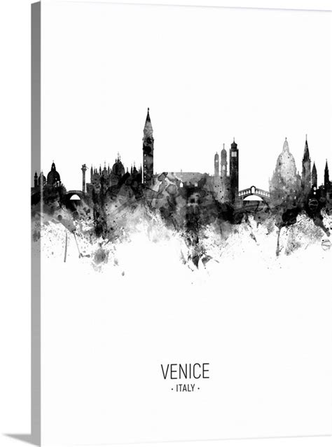 Venice Italy Skyline Wall Art, Canvas Prints, Framed Prints, Wall Peels ...