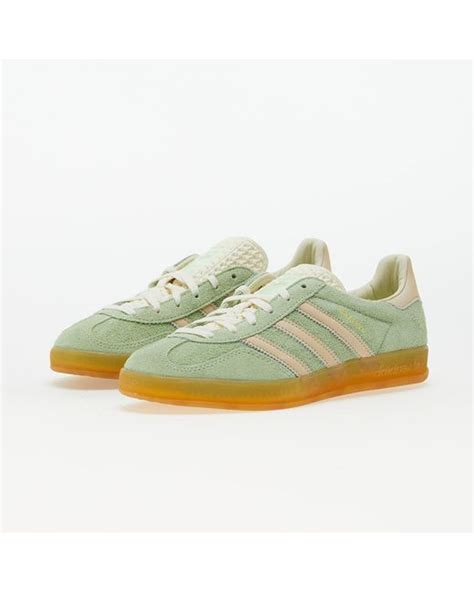 Adidas Originals Sneakers Adidas Gazelle Indoor W Semi Green Spark