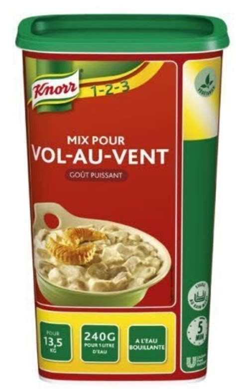 Knorr Mix Voor Vol Au Vent Knorr 1 44kg Warlop Horeca Service