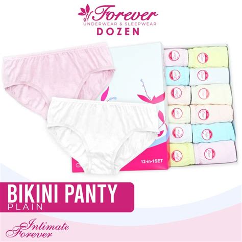 Intimate Forever Thea Nb DOZEN Wear Underwear Garter Bikini Panty Design Lazada PH