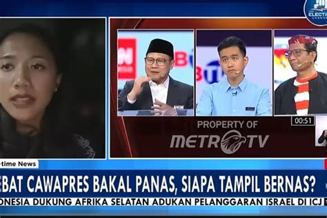 Pilpres 2024 Di Debat Cawapres Kedua Jubir TKN Puteri Komarudin Sebut