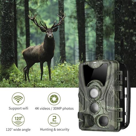 K F Trail Game Camera K Wifi Mp With Nm Infrared Outdoor Ip