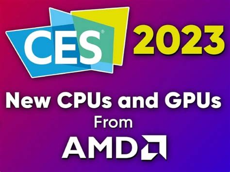 Video Ces 2023 Amd Unveils New Laptop Cpus And Gpus New Ryzen 7000 X3d Desktop Cpus Gadgets 360