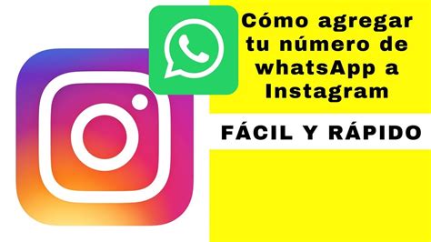 Como poner WhatsApp en INSTAGRAM usando un link FÁCIL Y RÁPIDO YouTube