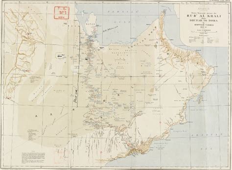 Rub Al Khali Desert Map - Maping Resources