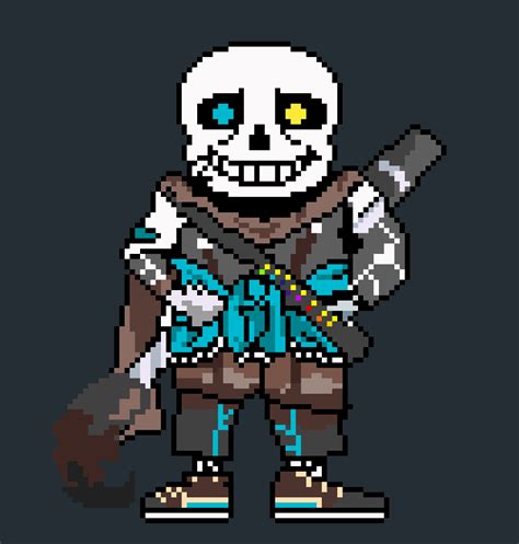 Pixilart Ink Sans Phase By Tsdarkmatter