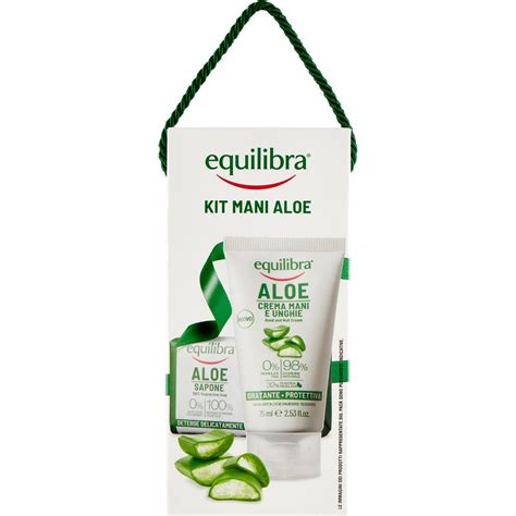 Confezione Regalo Mani Belle Aloe Crema Sapone EQULIBRA 1 PZ Coop Shop