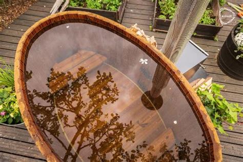 Hot Tub Badezuber Badefass Original Woody Tiny Der Fassbruder