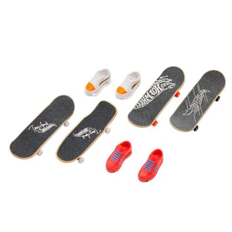 Hot Wheels Skate Fingerboards Skate Shoes Multipack Lelut Lasten Suuri Lelukirja
