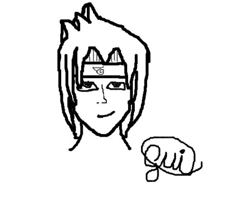 Sasuke Uchiha Desenho De Guixd Gartic