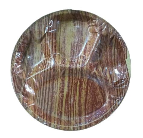 Paper Compartment Disposable Plates P Mica At Rs Piece In