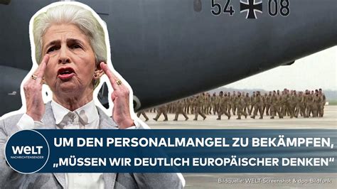 VERTEIDIGUNG DEUTSCHLANDS Der Bundeswehr Fehlen 20 000 Rekruten Kann