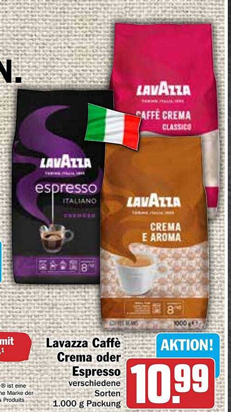 Lavazza Caff Crema Oder Espresso Angebot Bei Hit Prospekte De