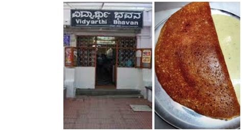 Vidyarthi Bhavan Masala Dosa - Charm Of Bangalore