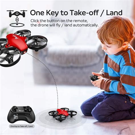 Potensic A Mini Drone Rouge Pour Enfant Et D Butants Potensic