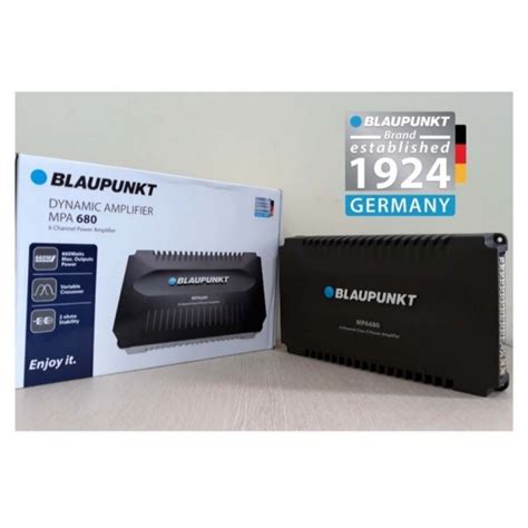 Jual Power Amplifier Blaupunkt MPA 680 High And 6 Channel Blaupunkt