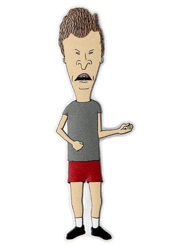 Butt Head Beavis And Butthead Jahrestag Oz Silberm Nze Niu