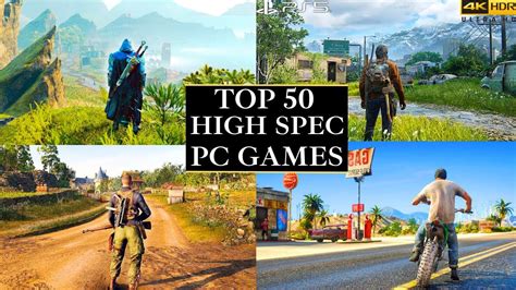 Top 50 Best High Graphics Pc Games For 6GB RAM 8GB RAM 1GB VRAM