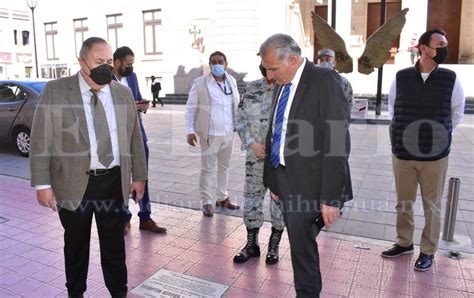 Llega Titular De La Segob A Palacio Para Reuni N Con Maru