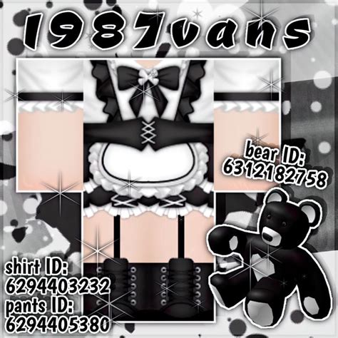 White and Black Grunge Roblox Outfits with matching hats in 2021 ...