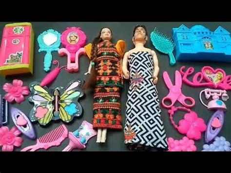 3 Minutes Satisfying With Unboxing Barbie Doll Ken Makeup With Doll