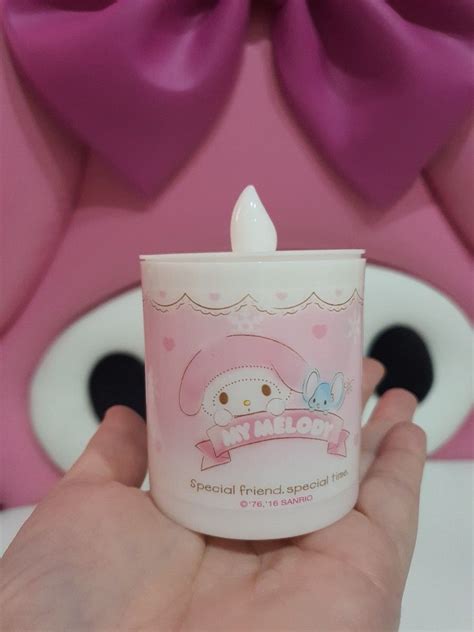 My Melody Battery Operated Candle On Carousell