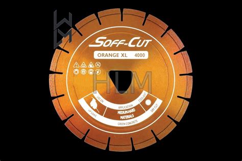 Soff Cut Diamond Saw Blades Concrete Cutting For Green Concrete