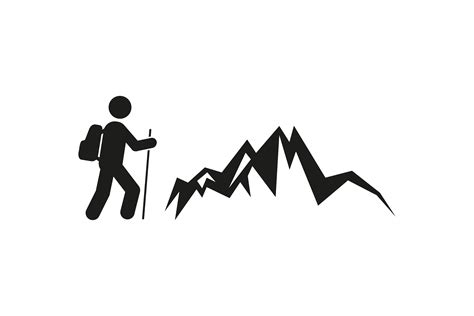 Hiking Icon Graphic By Rasol Designstudio Creative Fabrica