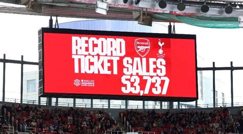 Arsenal Vs Spurs In Women S North London Derby Sets New Wsl Attendance