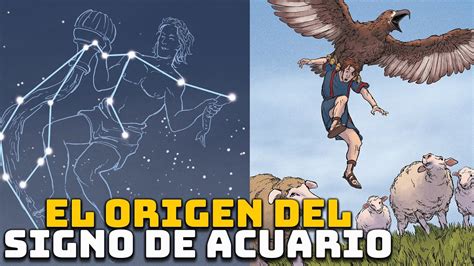 El Origen del Signo Zodiacal de Acuario Zeus y Ganimedes Mitología