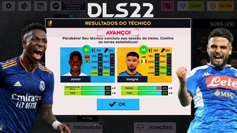 Modo Carreira Dream League Soccer Evoluindo Os Jogadores