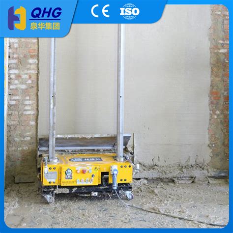 Automatic Leveling Concrete Cement Mortar Putty Wall Plastering Machine