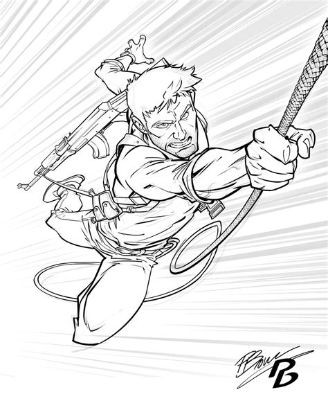 Uncharted Drake Coloring Pages Coloring Pages