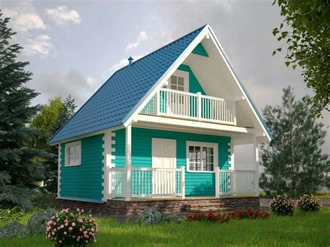 Каркасні будинки 6х4: варіанти планувань, приклади та фото проектів ...