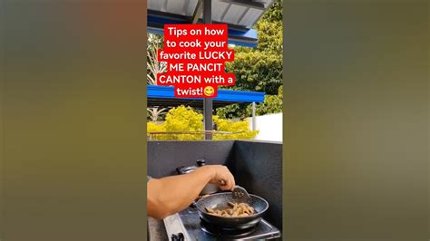 How To Cook Lucky Me Pancit Canton With A Twistcooking Luckyme