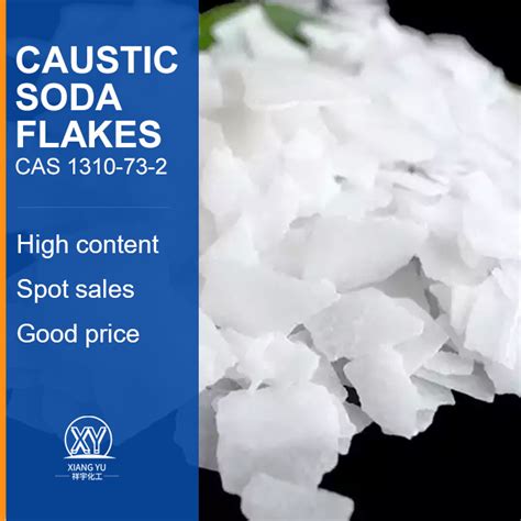 Industrial Grade Caustic Soda Flakes High Purity Sodium Hydroxide