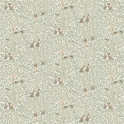 Per Par Galerie White Green Papier Peint Wallpaper Direct