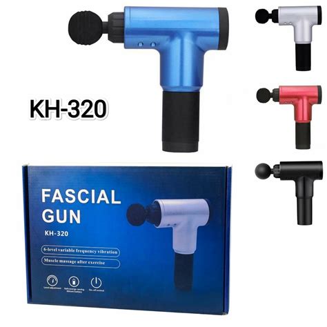 Массажёр, Массажный ударный пистолет "Fascial Gun KH-320" — отзывы ...