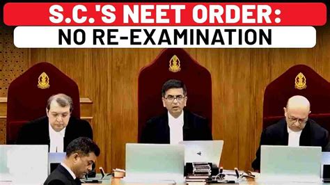 Sc Rejects Neet Ug 2024 Plea Top Reasons Why Supreme Court Rejects