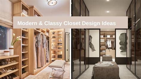 80 Modern & Classy Closet Design Ideas