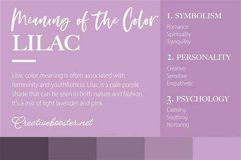 Lilac Color Meaning: Lilac Symbolizes Romance and Emphaty – CreativeBooster