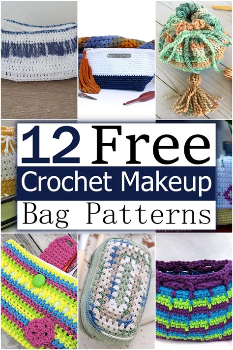 Free Crochet Makeup Bag Pattern Saubhaya Makeup